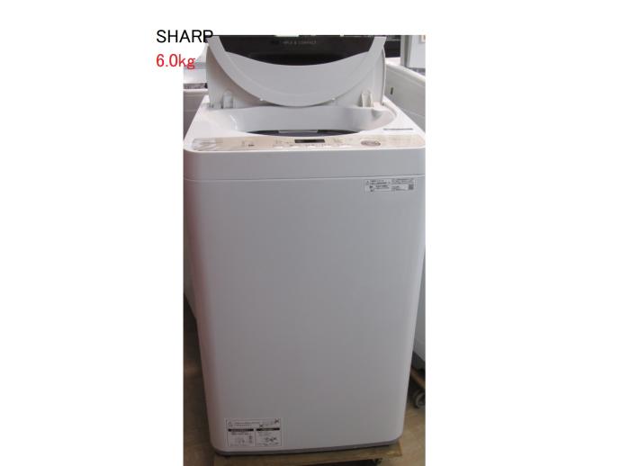シャープ｜SHARP 全自動洗濯機 洗濯6.0kg ｜商品詳細｜広島商品買取 